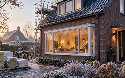 Zo maak je jouw woning winterklaar met een verbouwing